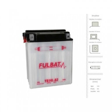 Akumuliatorius FULBAT 14 Ah 12V