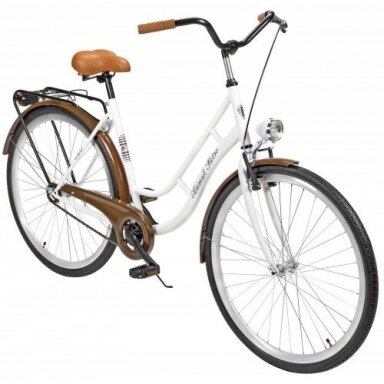 Dviratis AZIMUT Retro 28" white