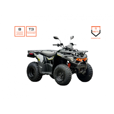 Keturratis motociklas Loncin Xwolf 200 black Keturratis motociklas Loncin Xwolf 200 black