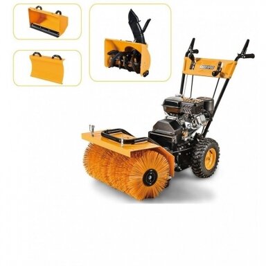 Motorinė šluota GardenPro KCB25 4in1 Motorinė šluota GardenPro KCB25 4in1