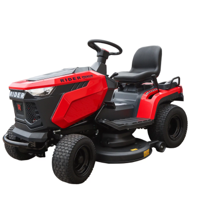 RIDER R108-SH vejos traktoriukas su šoniniu žolės išmetimu RIDER R108-SH vejos traktoriukas su šoniniu žolės išmetimu