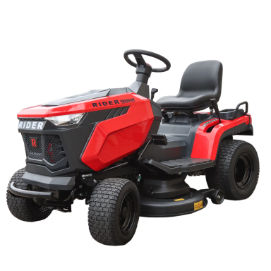 RIDER R98-SH vejos traktoriukas su šoniniu žolės išmetimu RIDER R98-SH vejos traktoriukas su šoniniu žolės išmetimu